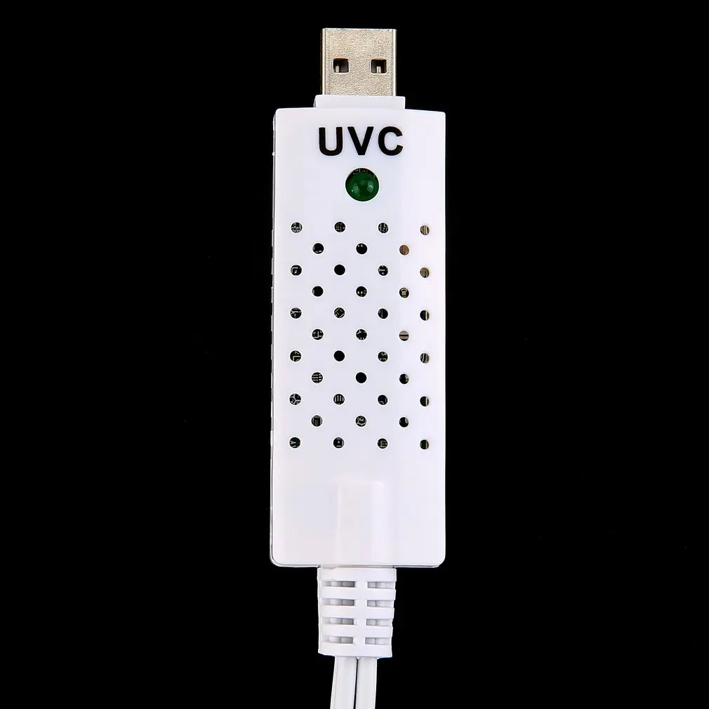 Высокое качество Новый портативный USB 2 0 Easycap Аудио видео захвата карты адаптер VHS