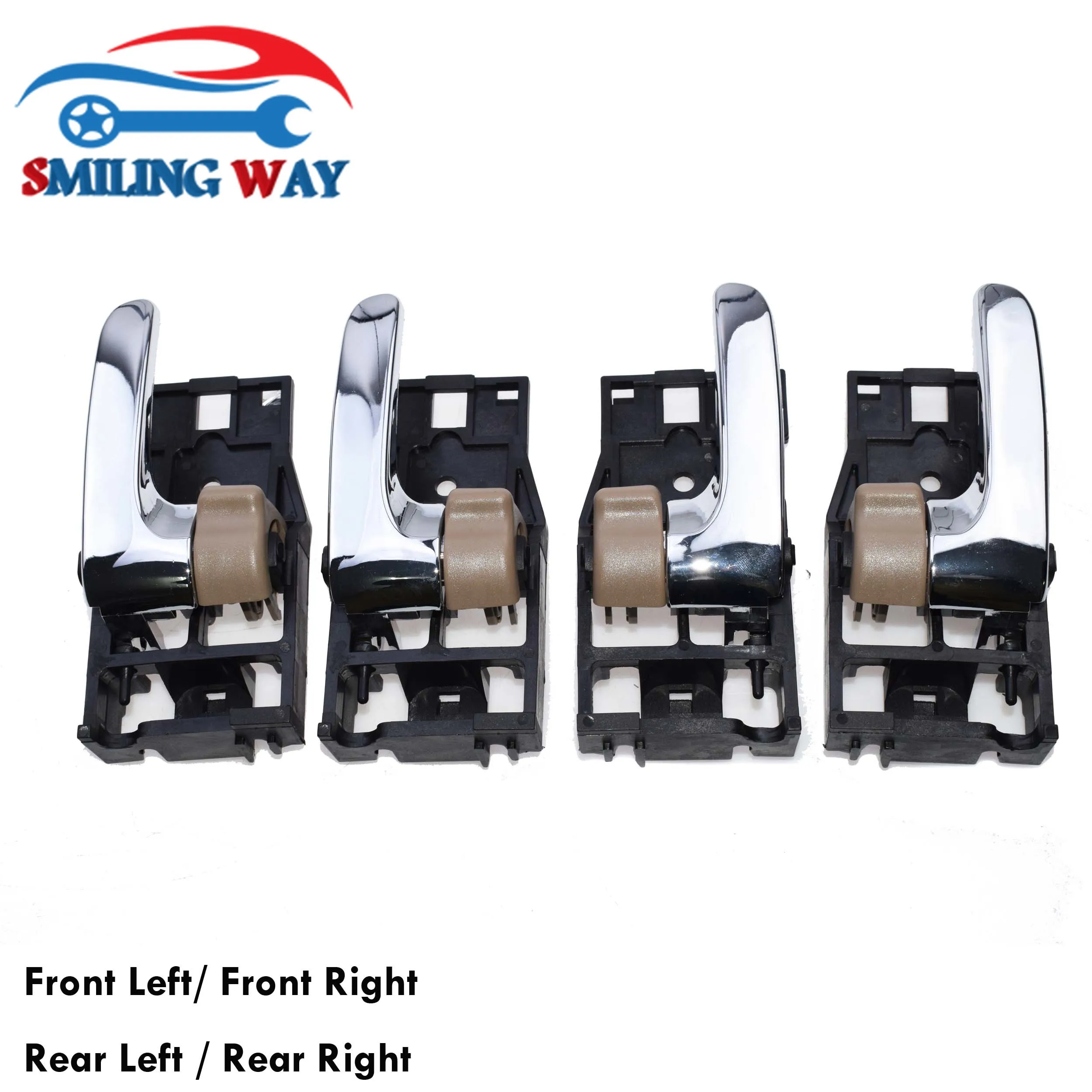 SMILING WAY# Interior Inside Door Handle Front Rear Left Right For Toyota Avalon 3.0L 2000 2001 2002 2003 2004 OE# 69205AC010 | Автомобили