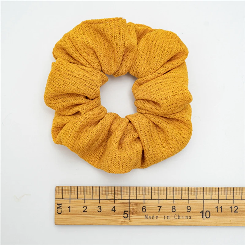 

Soft Scrunchies Women Solid Color Elastic Hair Bands Female Autumn Winter Hair Ties For Girls Hair Accessories 2020 Rubber Bands