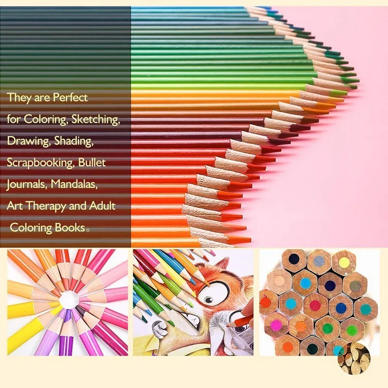 Набор мягких карандашей 120/160 цветов акварельные карандаши 150 цветные для детей