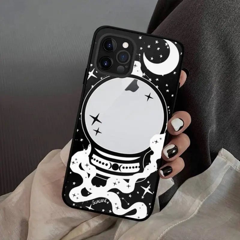 Чехол Хэллоуин с волшебным хрустальным шариком для телефона iPhone 13 12 mini 11 pro Xs max Xr X
