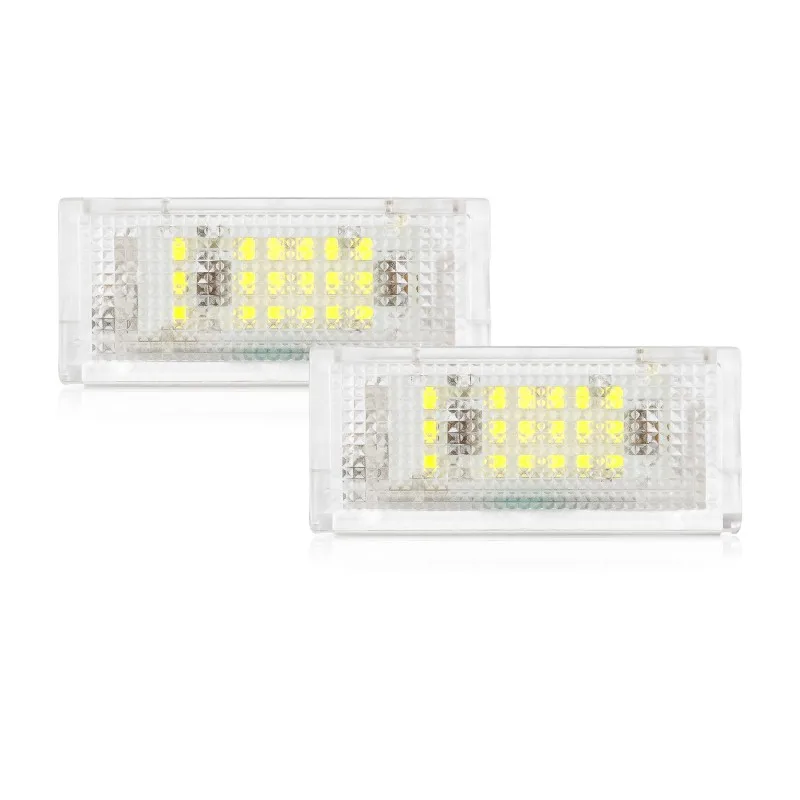 1 Pair LED License Plate Light For BMW E46 4 Door 1998-2003 SMD Car Bulbs Number Lamps Auto Tail Lights 2022 | Автомобили и
