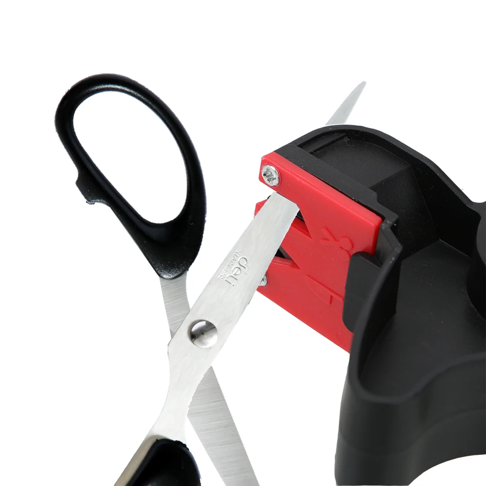 

Handheld Scissor Blade Sharpening Knife Sharpener 2 In 1 Gadgets Grindstone Kitchen Tools Convenient