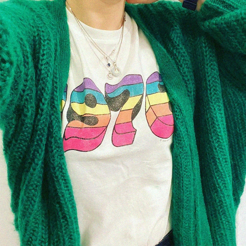 Женская Винтажная Футболка с принтом хлопковые топы коротким рукавом и круглым