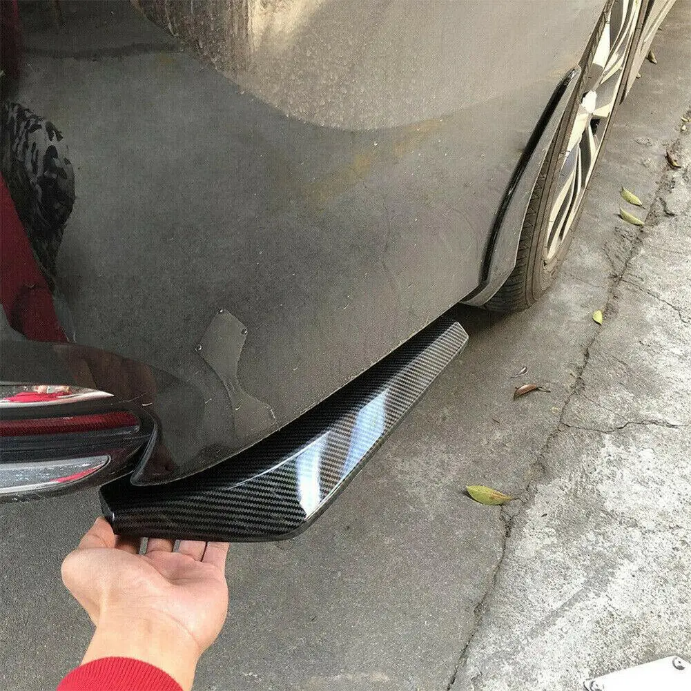 1 пара Универсальный Автомобильный задний бампер угол для губ разветвитель