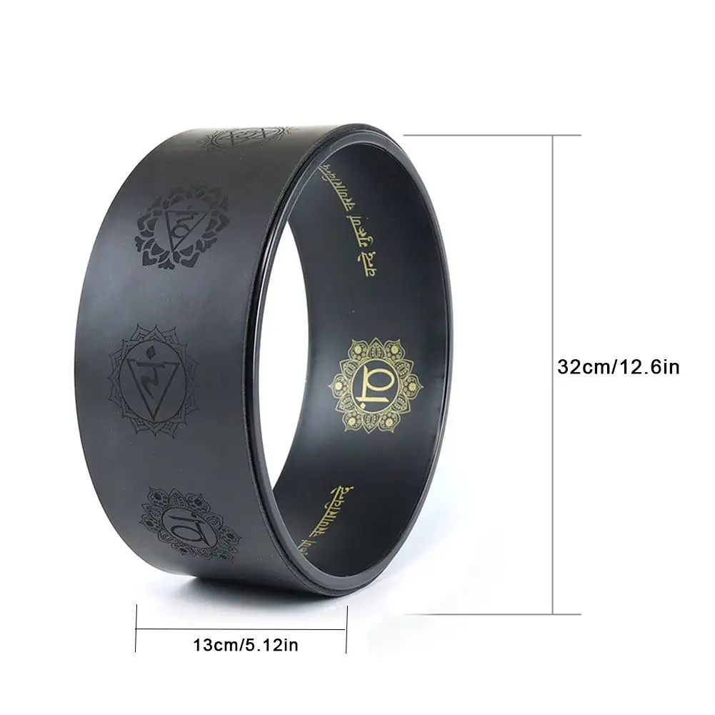 

Yoga Wheel Yoga Assist Wheel Massage Wheel Back Bend Pilates Yoga Circle Strongest Most Comfortable Yoga Wheel Fitness