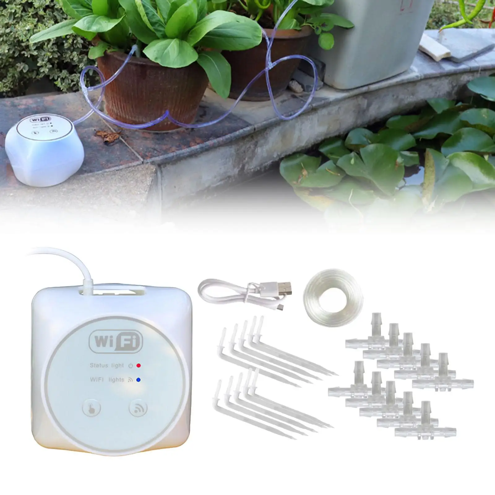 

Drip Irrigation System Plant Self Irrigation System for Potted Plants for Flower Stand