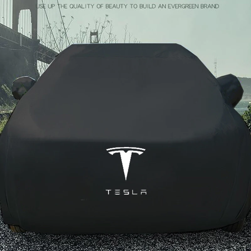 tesla car cover special sunscreen rain protection waterproof tesla model3 models modelx modely car accessories free global shipping