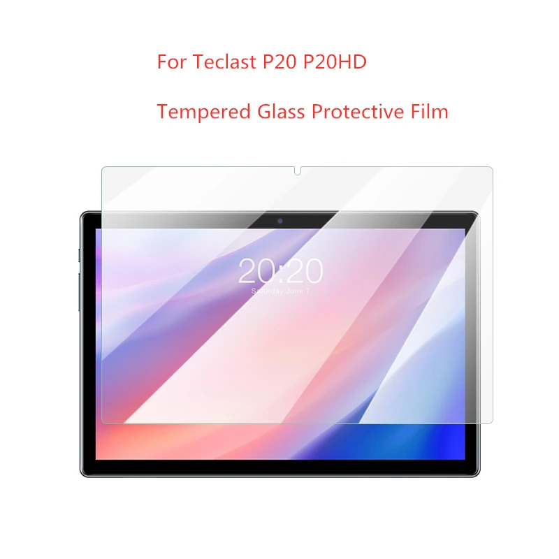 

10Pcs/lot Tablet PC Universal 9H Tempered Glass Film 10.1 Inch Tempered Glass Screen Protector For Teclast P20hd P20