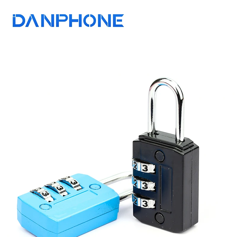 Кодовый замок DANPHONE дорожная сумка навесной для шкафов черный белый синий красный