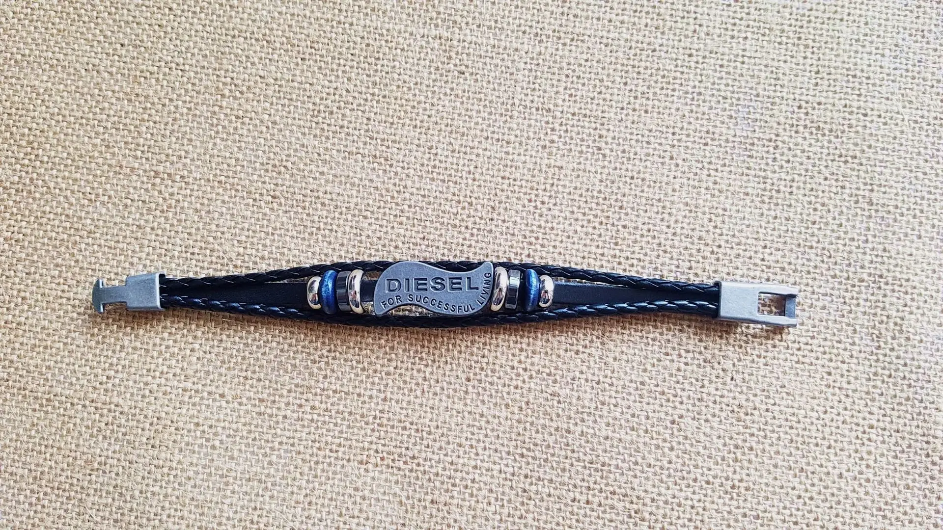 Винтажные повседневные плетеные кожаные браслеты из бисера многослойные