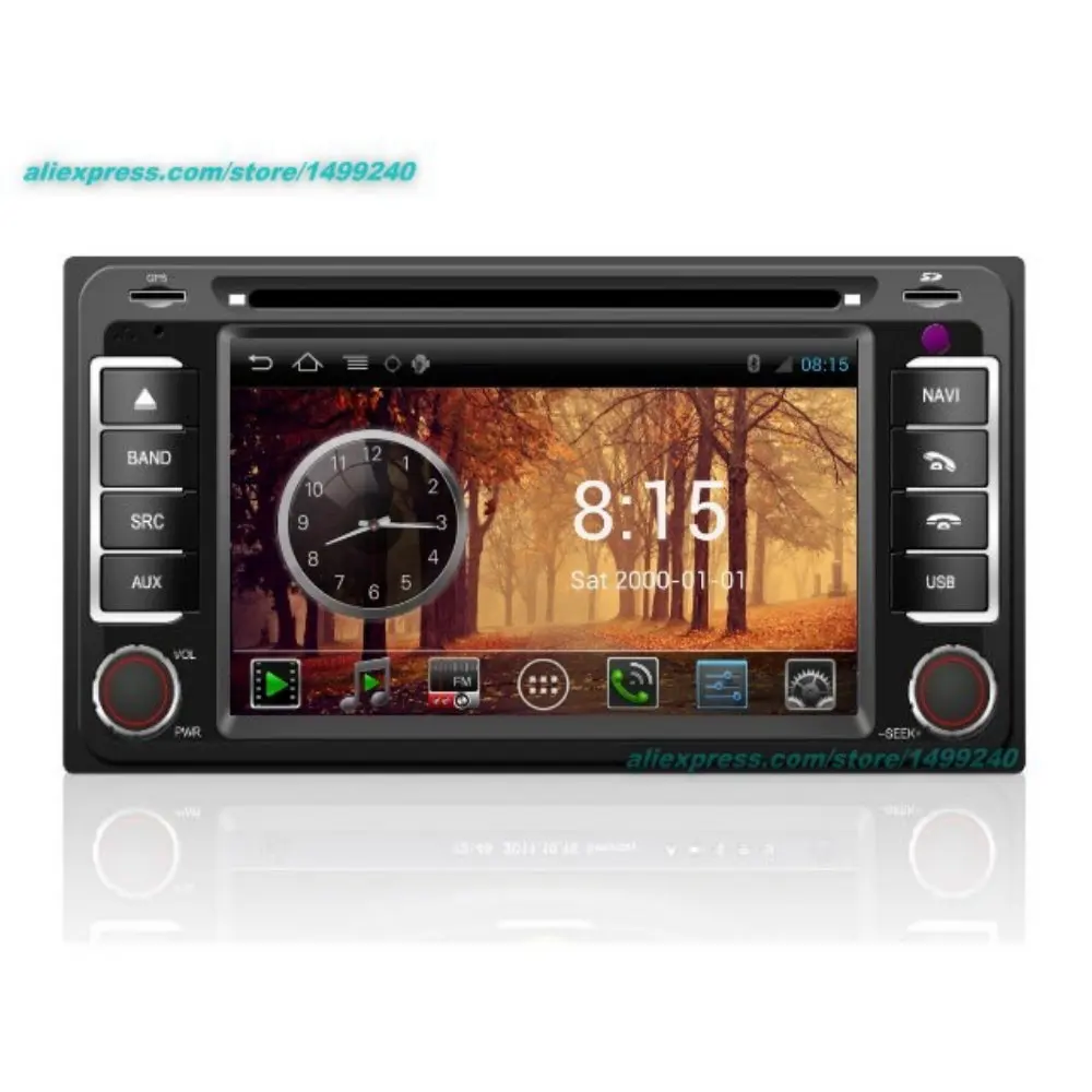 Для Toyota Hilux Vigo 2005 2011 2 Din Автомобильный Android GPS навигация карты радио CD DVD плеер OBD2