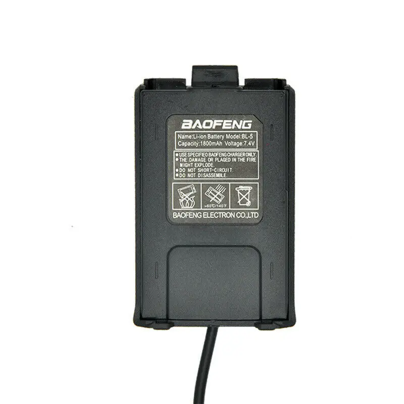 5 шт. новый автомобиль chargerr Батарея чехол выпрямитель для Baofeng UV 5R 5RE G6 G7