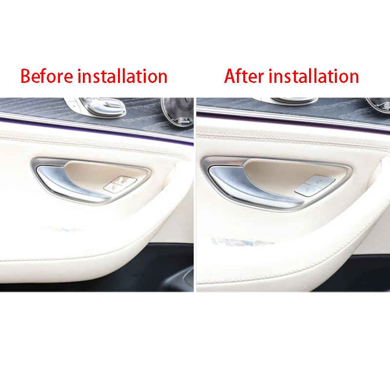 Car Door Switch Unlock Buttons Sequins Decoration Cover Trim ABS For Mercedes Benz W205 W213 X253 C E Class GLC 2015-2019 | Автомобили и