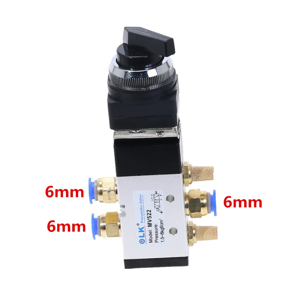 

Механический клапан MV522LB Right Pneumatics 2 позиции