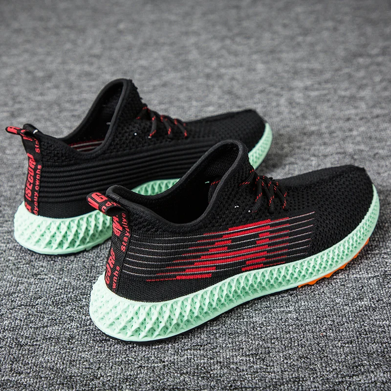 

White Casual Shoes Fashion Men Sneakers Mesh Casual Shoes Zapatos Casuales Fashionable Sports Men's Athletic