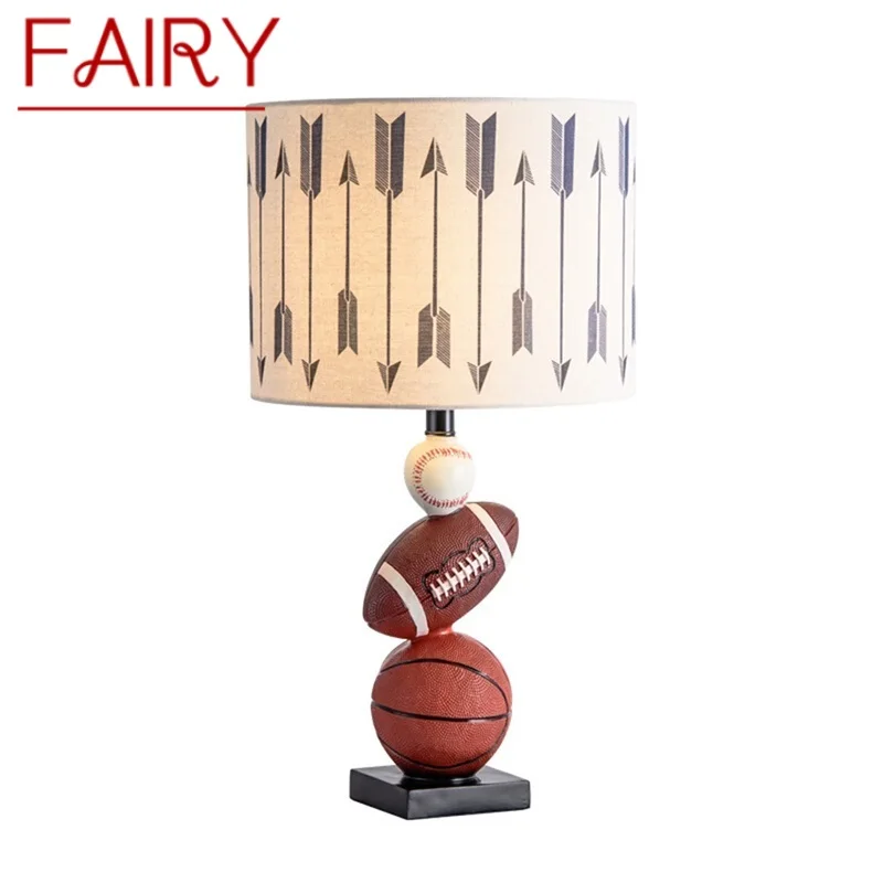 

FAIRY Creative Cartoon Table Desk Lamp Contemporary Resin LED Light for Home Children Bed Room Decoration