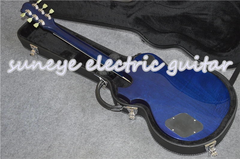 Suneye стандартная электрогитара твердая гитара из красного дерева корпус
