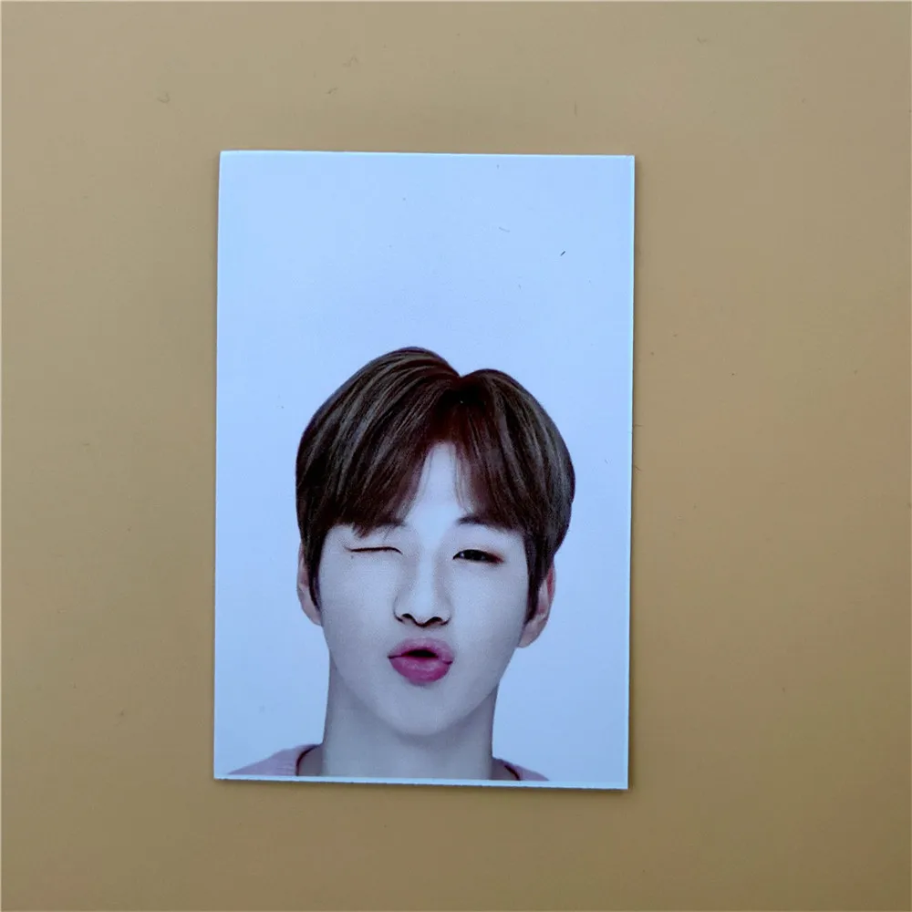 KPOP Kang danel WANNA ONE LOMO Card Фотокарта самодельная сгорает его производство 101 |