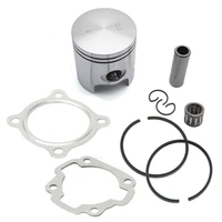 motorcycle 47mm piston kit with gasket ring 10mm 12mm pin for scooter jog 50cc 70cc 2 stroke engine yamaha minarelli 1pe40qmb