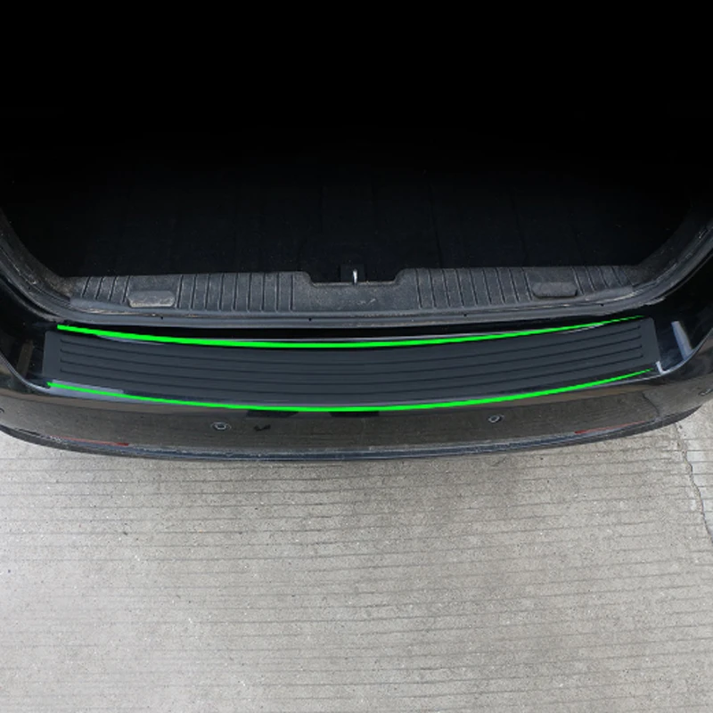 

A Little Change Rubber Rear Guard Bumper Protector Trim Cover Accessories Sticker For Chevrolet Cruze Trax Captiva Aveo Malibu