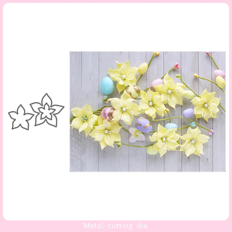 3 шт. цветок сочетание металла резки штампы для DIY Скрапбукинг фото украшение