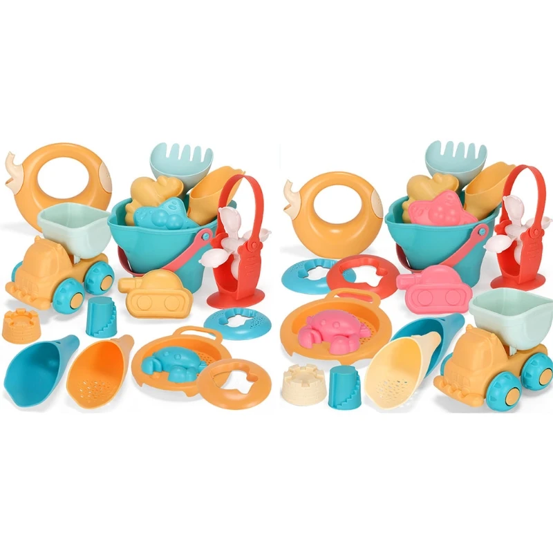 

14 шт., детские пляжные игрушки