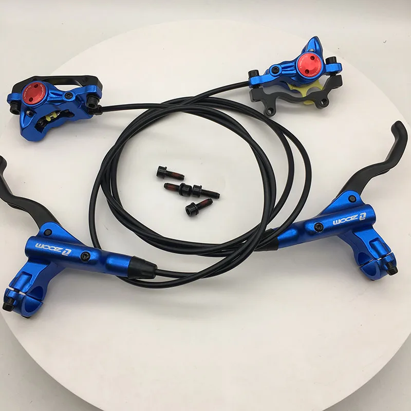 Blue pair Zoom HB-875 тормоз велосипедный велосипед mtb Гидравлический дисковый тормоз горный велосипед тормоз лучше, чем M395 M447 левый передний правый задний - Цвет: Blue pair