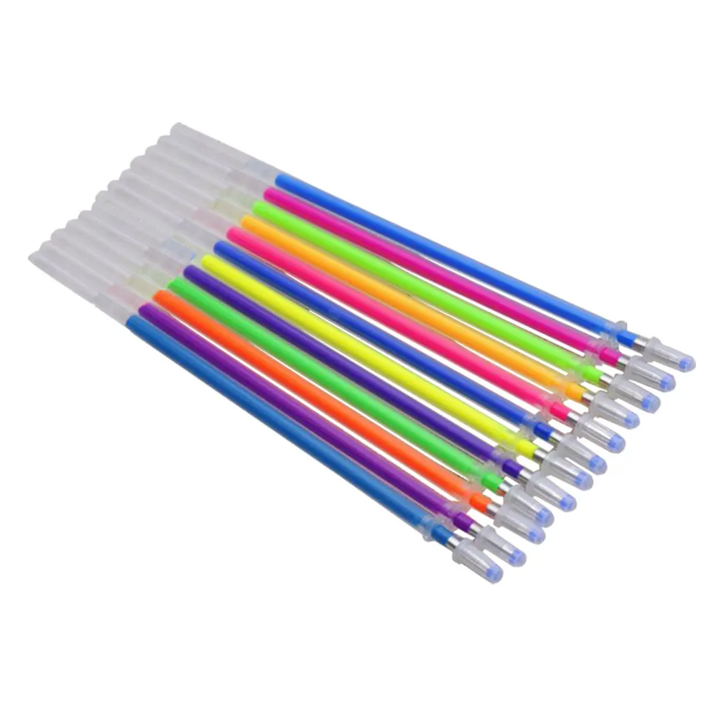 12 шт./упак. маркеры заправки для ручек офисные школьные Цвета Студенческая