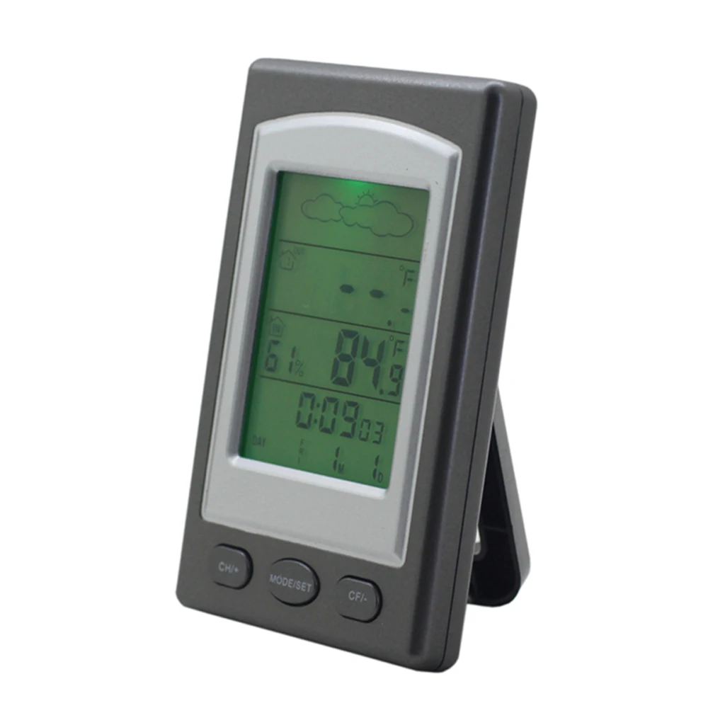 

Wireless Weather Station Barometer Outdoor Indoor Thermometer Hygrometer Gauge