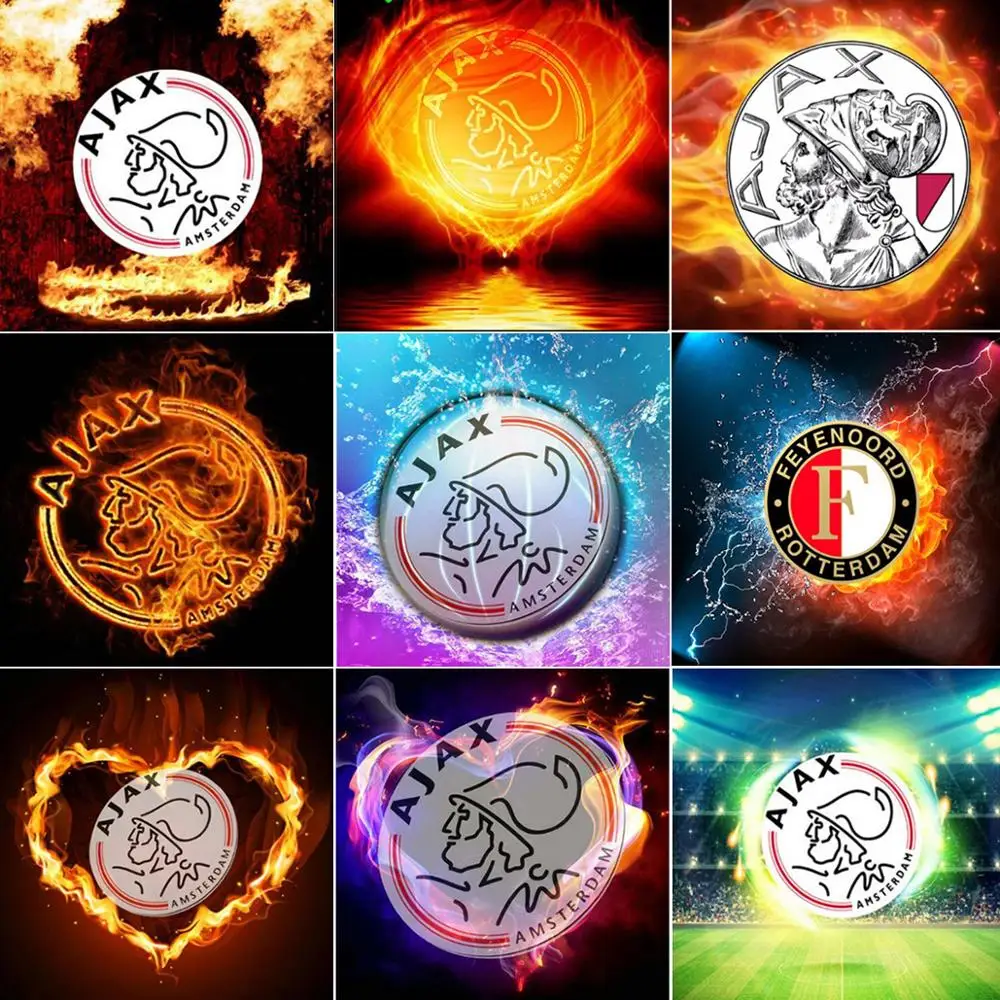 5d полный набор алмазной вышивки крестом новый футбольный карнавал AJAX картина