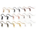 100 шт.лот 20x17 мм фурнитура для сережек, сережки, застежки, крючки, фурнитура, аксессуары для самостоятельного изготовления ювелирных изделий, железные крючки, серьги, ювелирные изделия