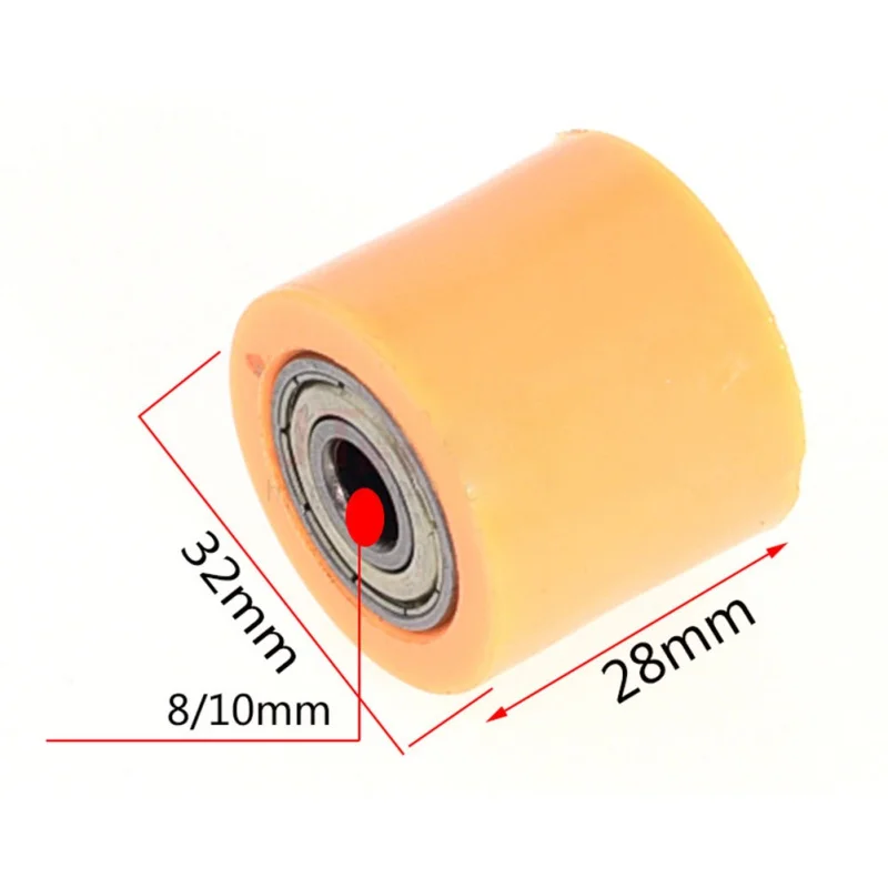 Натяжитель ролика шкив 8 мм цепь натяжитель колеса направляющая для мотоцикла