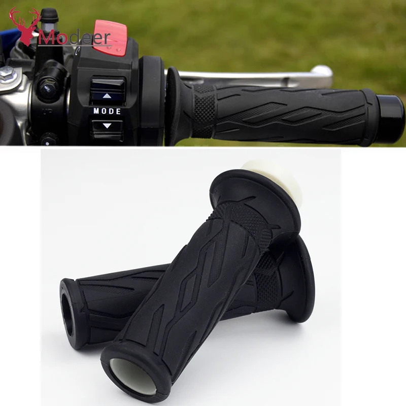 Резиновые ручки в полоску для мотоциклов Suzuki HAYABUSA GSX1300 R GSX S750 1000 DL1000 650 DL650 BURGMAN AN 400