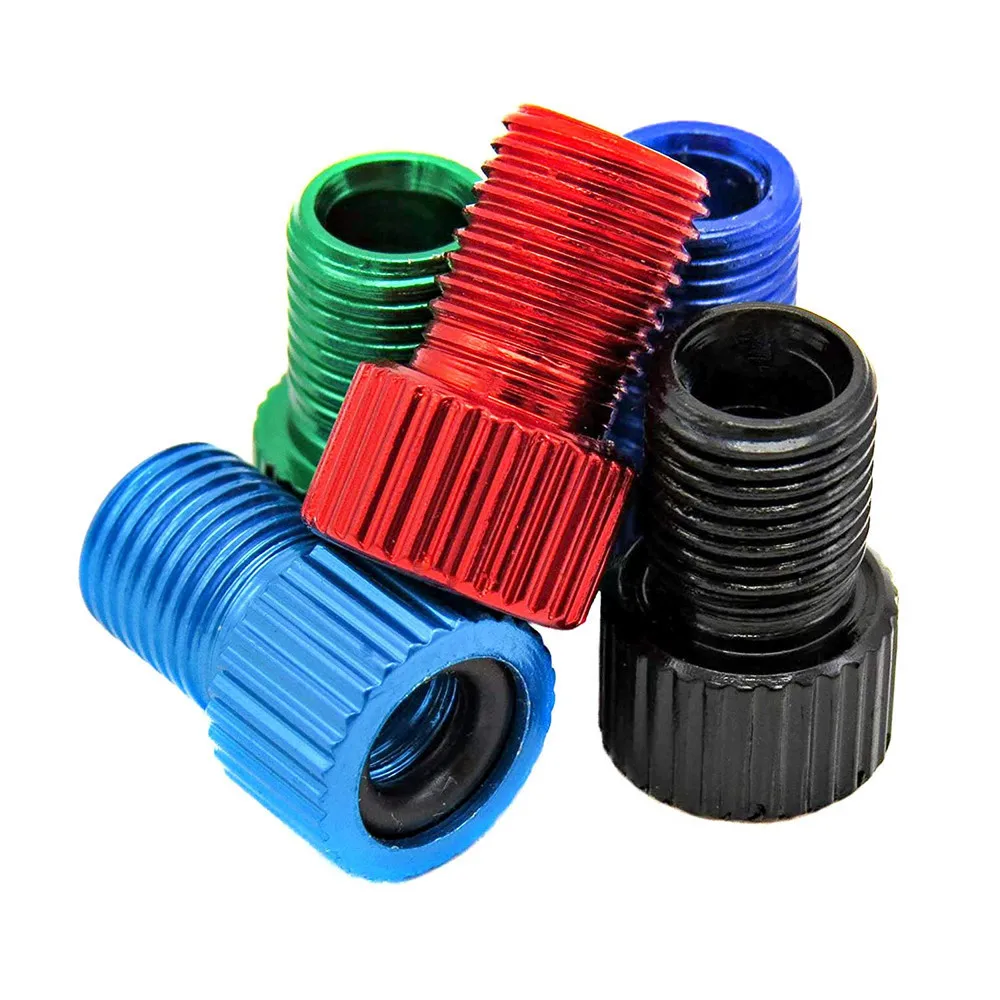 Обод колеса велосипеда шины шток воздушный клапан 5 шт. латунь адаптер Presta к Schrader