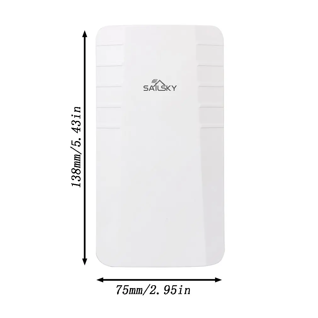 

SAILSKY SY200 Outdoor Router 2.4Ghz 300Mbps Wifi Point-to-Point Repeater Wireless Bridge Long Range WiFi Extender
