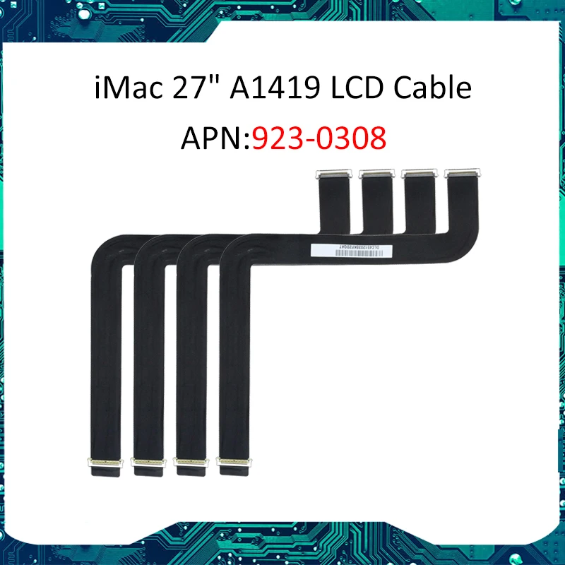 Новинка 923-0308 A1419 кабель дисплея LCD eDP Кабель Для iMac 27 дюймов 2012 2013 года LVDs для