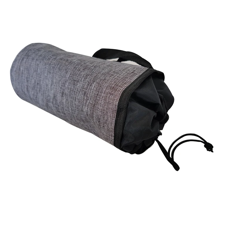 Canvas Toy Storage Bag Super Fast Clean-up Kids Children Toys Cylinder Container With Drawstring Waterproof | Дом и сад