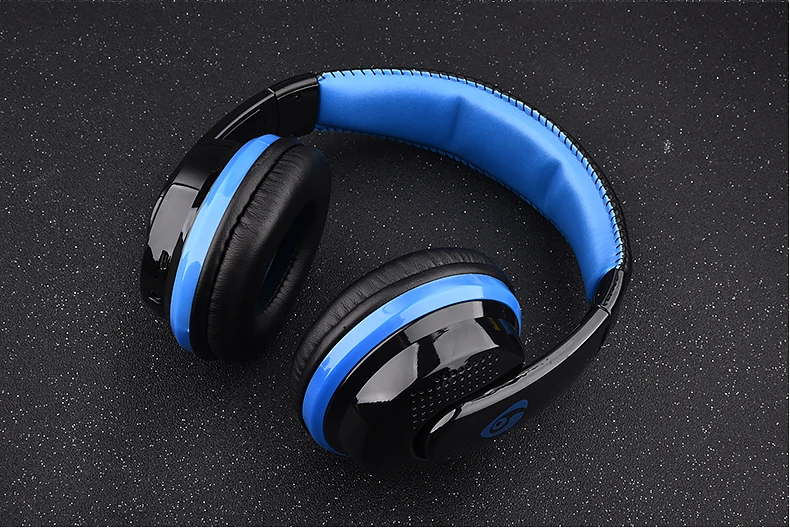 Накладные басы стерео Bluetooth наушники Беспроводная гарнитура поддержка микро SD карты радио микрофон