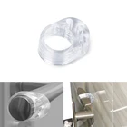 Дверной фиксатор, прозрачная дверная ручка, защита стен, силикагелевая дверная ручка, защита от столкновений, дверные упоры