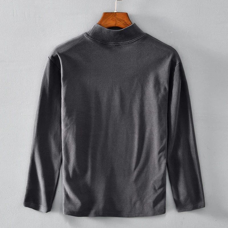 Новая дизайнерская Повседневная белая футболка с длинным рукавом и воротником