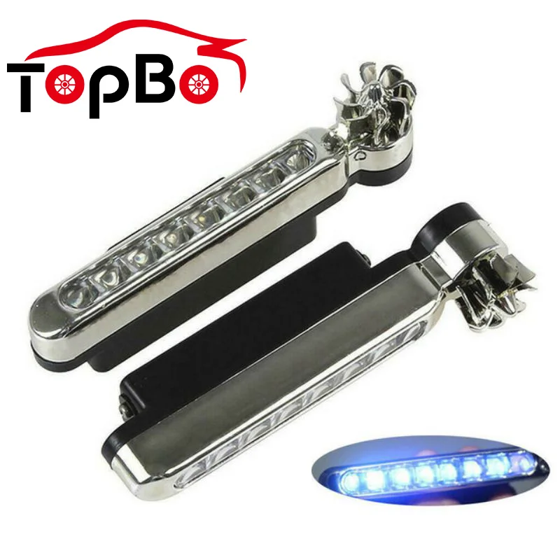 1 пара светодиодные светильники для автомобиля ed Автомобильные дневные ходовые