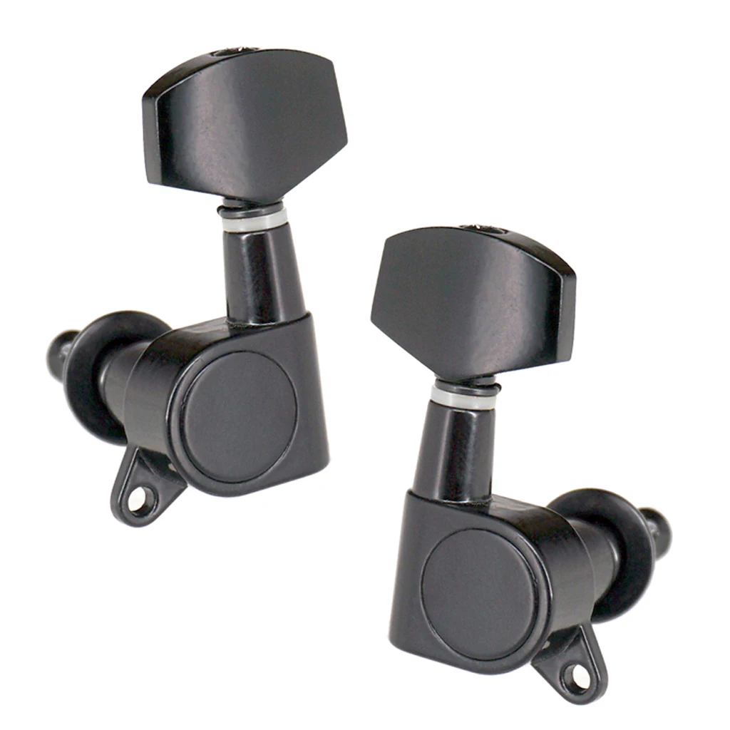 

6 Pcs Sealed Guitar String Tuning Pegs Keys - 3 Left 3 Right - Guitar Machine
