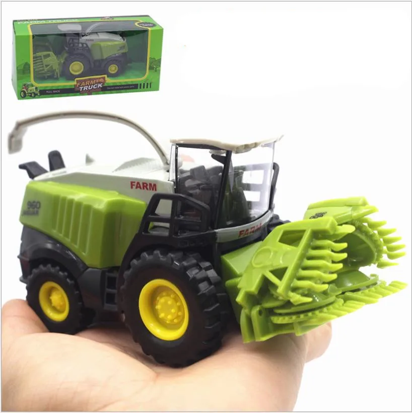 Фермерский комбайн из сплава 1:42 раздвижная сельскохозяйственная модель
