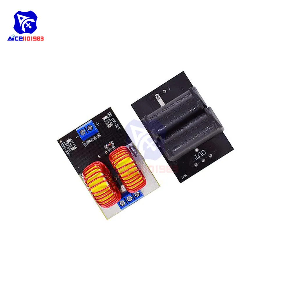 Низковольтный нагревательный блок питания diymore DC 5 12 В Mini ZVS индукционная