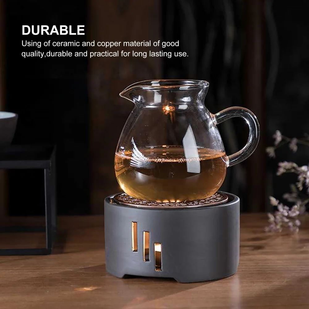 

1Pc Practical Tea Heater Tea Stove Teapot Warmer Tea Accessories Without Candle