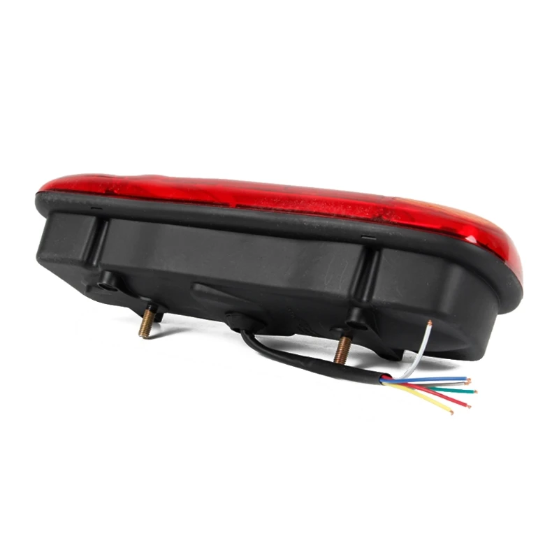 

1pair 46 LED Trailer Tail Lights Turn Signal Reverse Brake Rear Lamp 12V/2 L9CE