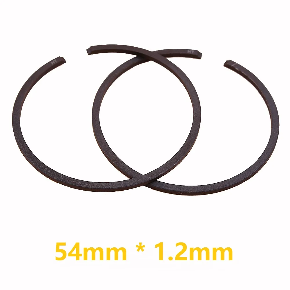 Поршневое кольцо 2 шт./лот 54 мм * 1 подходит для бензопилы STIHL MS660 066 толщина запчасти