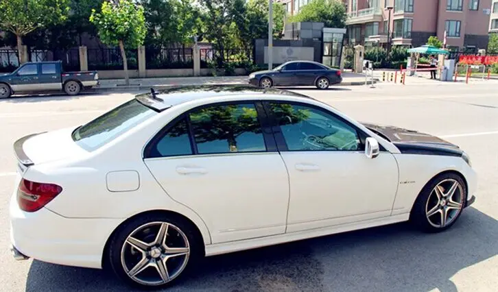 Спойлер на крышу для Mercedes Benz W204 2008 15 C180/C200/C230 C class спойлер автомобиля из
