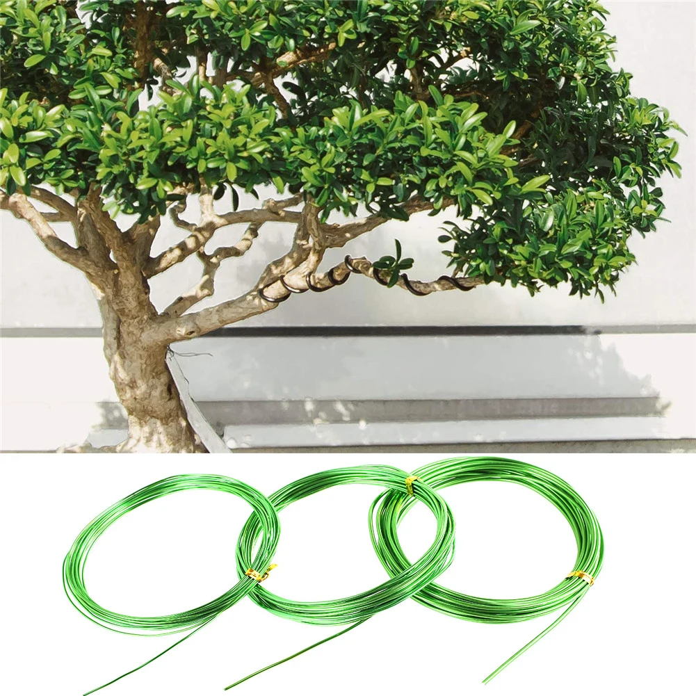 

9 Rolls Bonsai Wires Anodized Aluminum Bonsai Training Wire with 3 Sizes (1.0 Mm,1.5 Mm,2.0 Mm),Total 147 Feet CNIM
